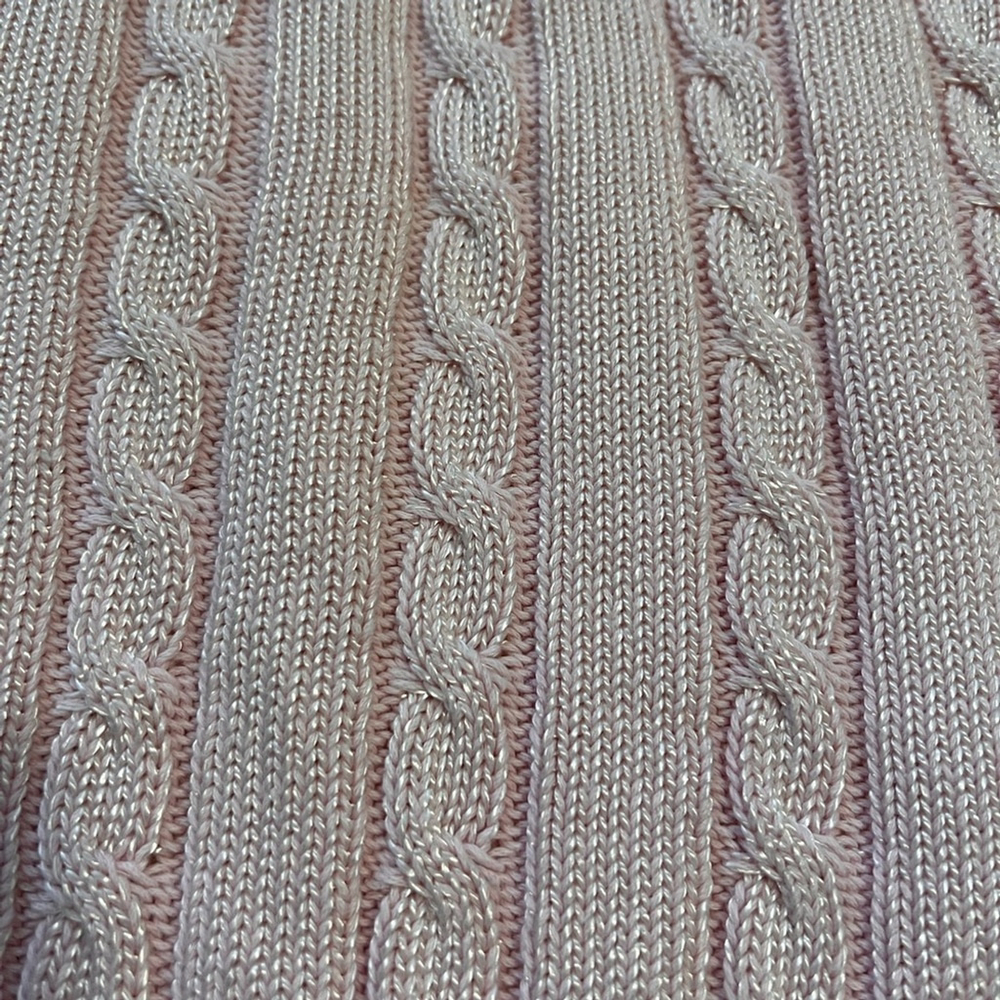 Vintage United Colors Benetton Cable Knit Mock Neck Sweater Vest - Picture 6 of 6